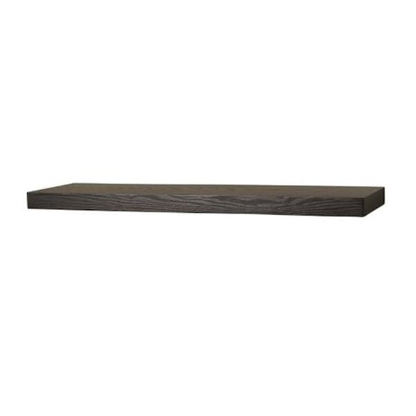 Amore Designs Amore Designs GRD1048ES Wood Shelving Grande Espresso Straight Shelf; 48 in. GRD1048ES - main